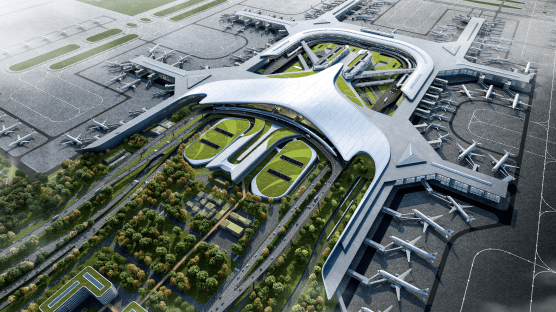 杜勒斯机场平面图_杜勒斯国际机场结构_杜勒斯机场攻略 航站楼