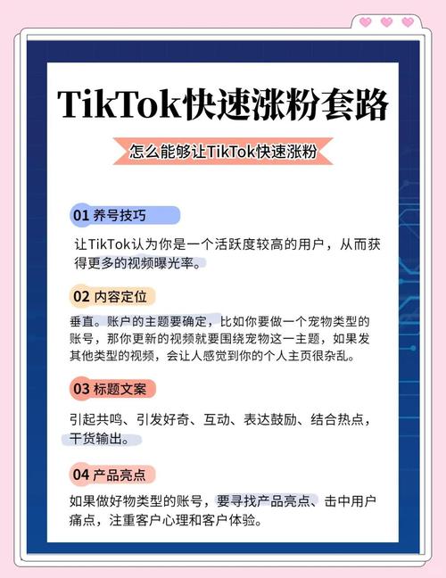tiktok买粉_ 新手TikTok个人IP涨粉 _TikTok快速涨粉技巧 