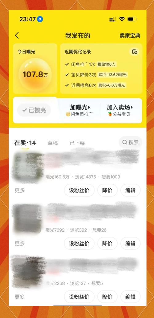 闲鱼优化个人信息技巧_闲鱼增加粉丝方法_闲鱼粉丝多了有用吗