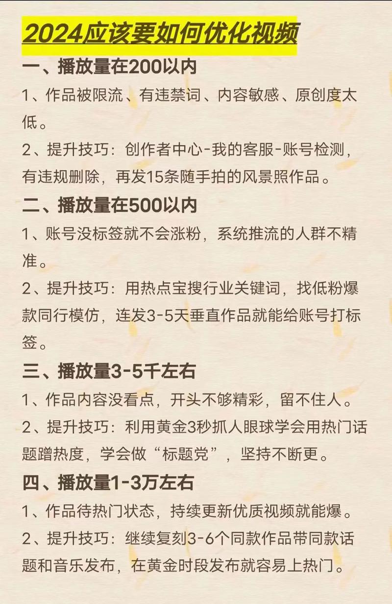 抖音内容优化技巧_抖音播放量下单500_抖音运营提升播放量