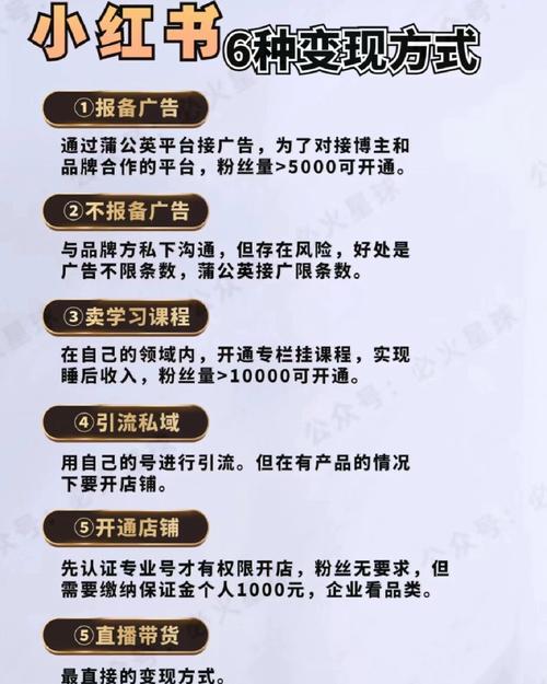 小红书自媒体创业赚钱方法_小红书涨粉可以赚钱吗_小红书账号粉丝变现途径