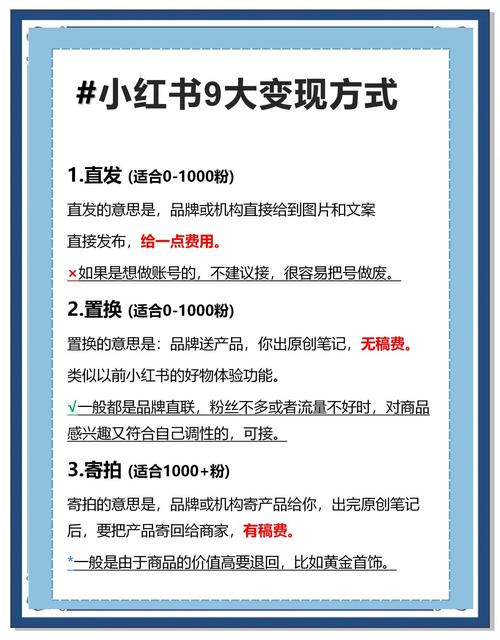 小红书涨粉困难的原因_小红书内容植入广告报价_小红书博主变现方式