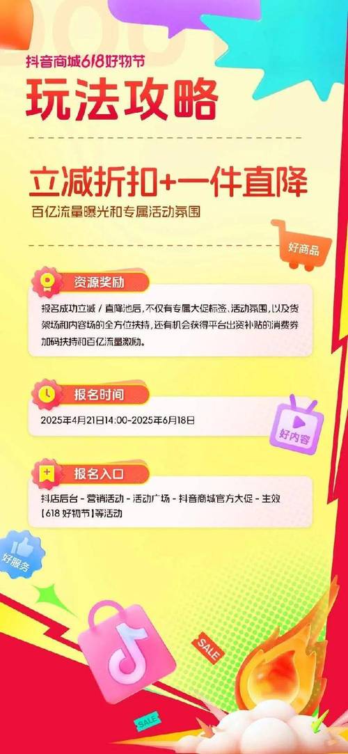 6·18活动时间延长_电商促销规则简化_抖音业务下单24小时最低价