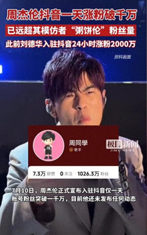 快手周杰伦独家协议到期_快手涨热度_周杰伦抖音涨粉