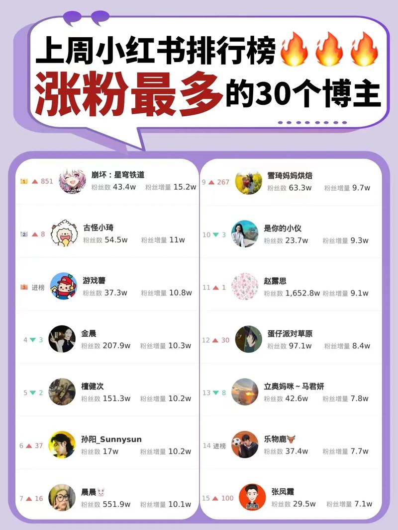 小红书9月涨粉榜分析_小红书涨粉困难的原因_手工博主涨粉技巧