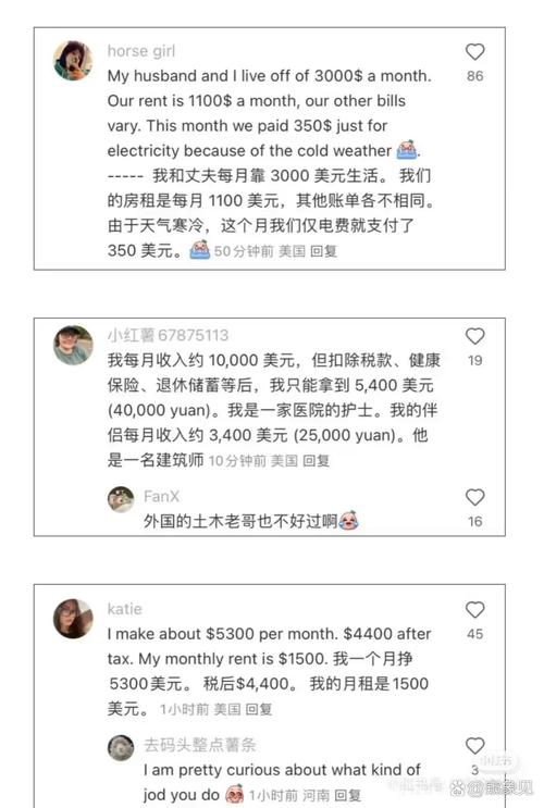 中美网友生活成本对比_小红书涨粉有钱吗_中美网友小红书对账