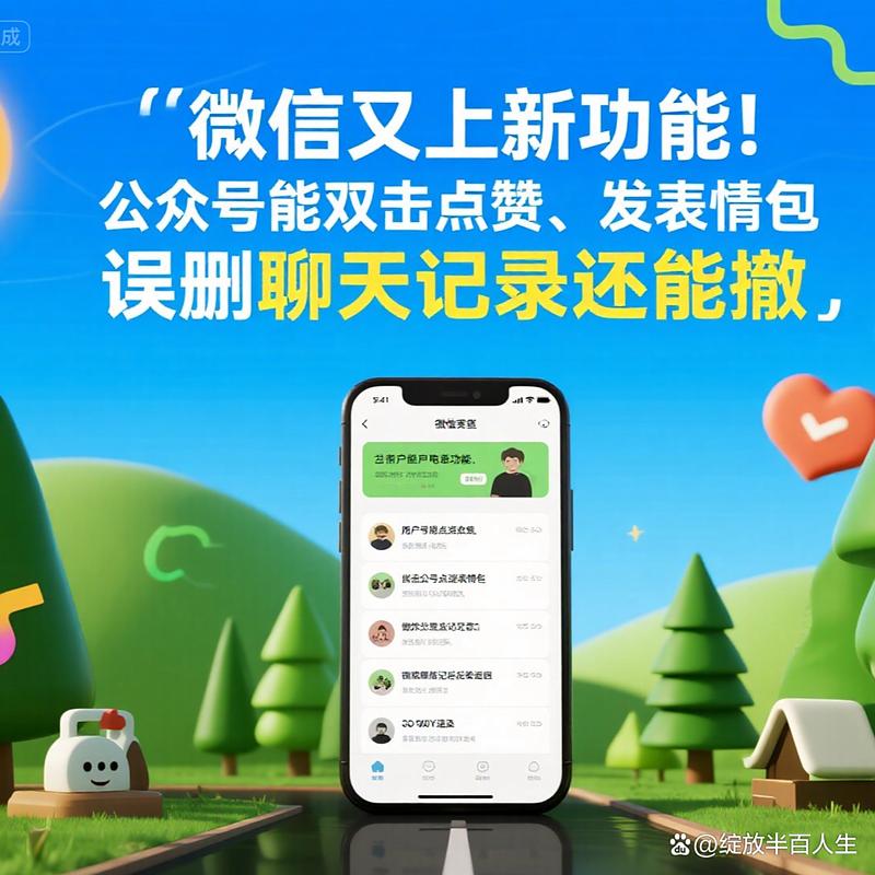 公众号新功能_点赞收藏功能_抖音双击点赞和单击点赞的区别