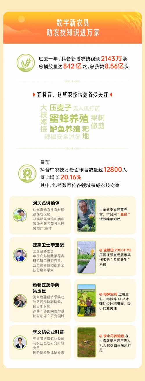 抖音业务平台_抖音乡村内容发展现状_2025字节跳动助农数据报告
